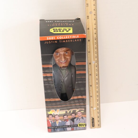 Nsync Bobble Head of Justin Tim in Box made in 2001 a Collectable - Picture 9 of 9